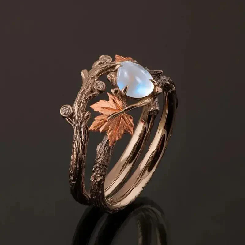 Bague Pierre de Lune Nature