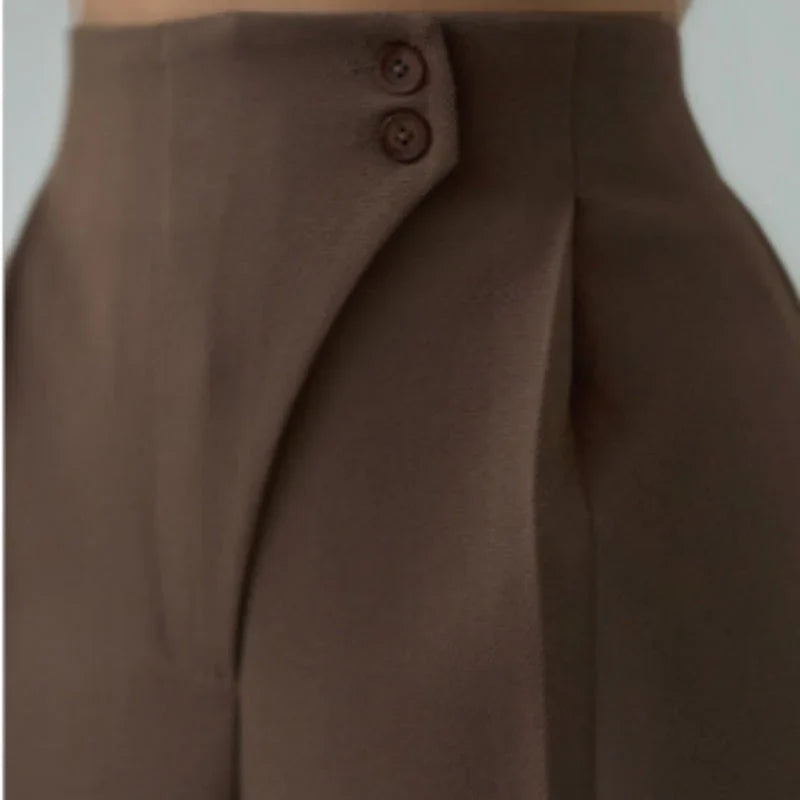 Detroit | Pantalon droit tendance, décontracté et polyvalent